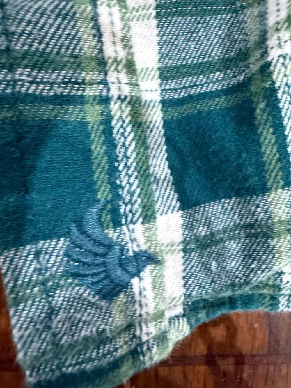 Cody James Men’s L Green Plaid Western Flannel Pearl Snap Cowboy Shirt - Picture 5 of 8